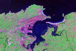 Imagen espectral de la Bahía de Santander Imagen espectral de la Bahía de Santander (Cantabria)